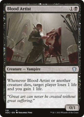 Blood Artist [Innistrad: Crimson Vow Commander] - The Mythic Store | 24h Order Processing