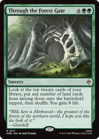 Through the Forest Gate [The Hobbit] - The Mythic Store | 24h Order Processing