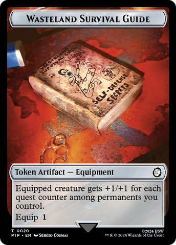 Radiation // Wasteland Survival Guide Double-Sided Token [Fallout Tokens] - The Mythic Store | 24h Order Processing