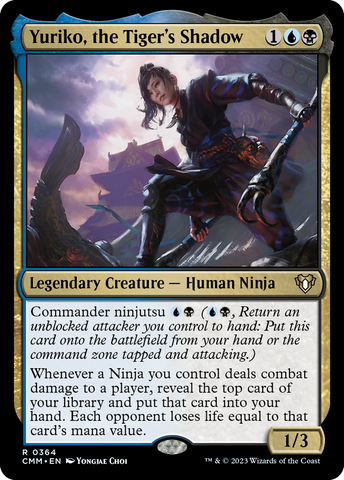 Yuriko, the Tiger's Shadow [Commander Masters] - The Mythic Store | 24h Order Processing