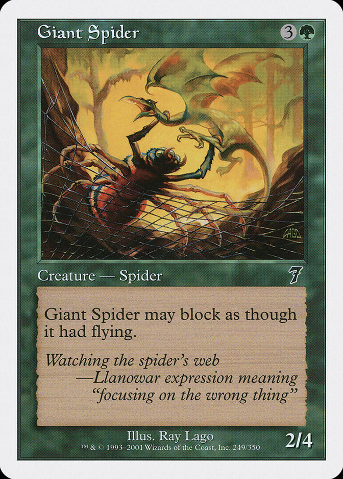 Giant Spider [Seventh Edition] - The Mythic Store | 24h Order Processing