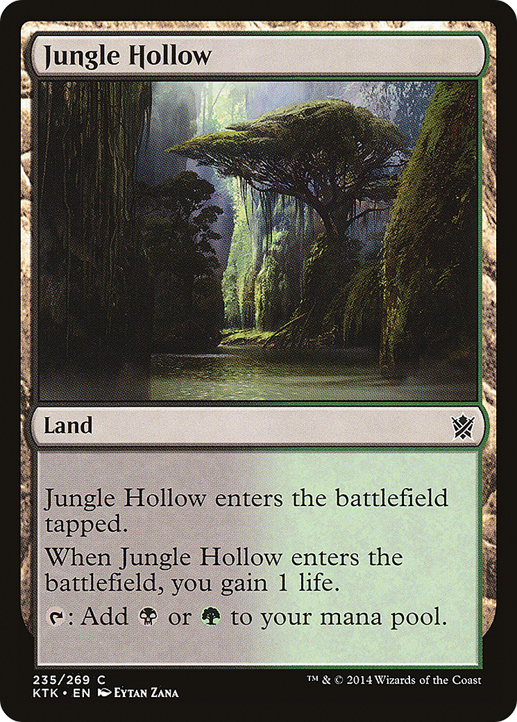 Jungle Hollow [Khans of Tarkir] - The Mythic Store | 24h Order Processing