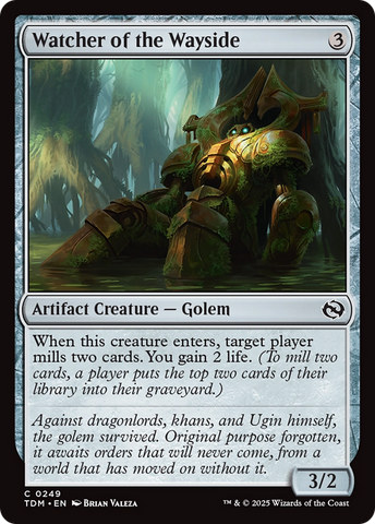 Watcher of the Wayside [Tarkir: Dragonstorm] - The Mythic Store | 24h Order Processing