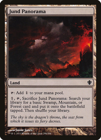 Jund Panorama [Commander 2013] - The Mythic Store | 24h Order Processing