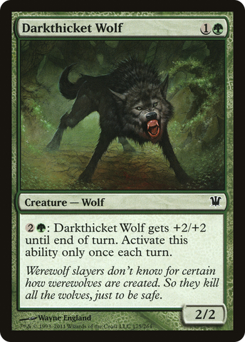 Darkthicket Wolf [Innistrad] - The Mythic Store | 24h Order Processing