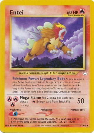 Entei (17/64) [Neo Revelation Unlimited] - The Mythic Store | 24h Order Processing