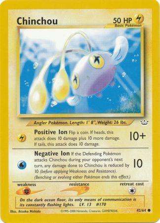 Chinchou (42/64) [Neo Revelation Unlimited] - The Mythic Store | 24h Order Processing