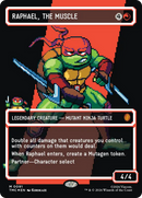 Raphael, the Muscle (0091) (Borderless) (Surge Foil) [Teenage Mutant Ninja Turtles Commander] - The Mythic Store | 24h Order Processing