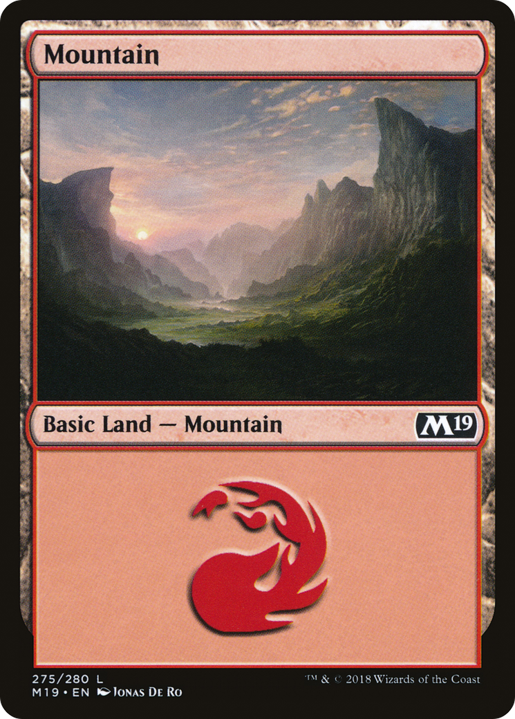 Mountain (275) [Core Set 2019] - The Mythic Store | 24h Order Processing