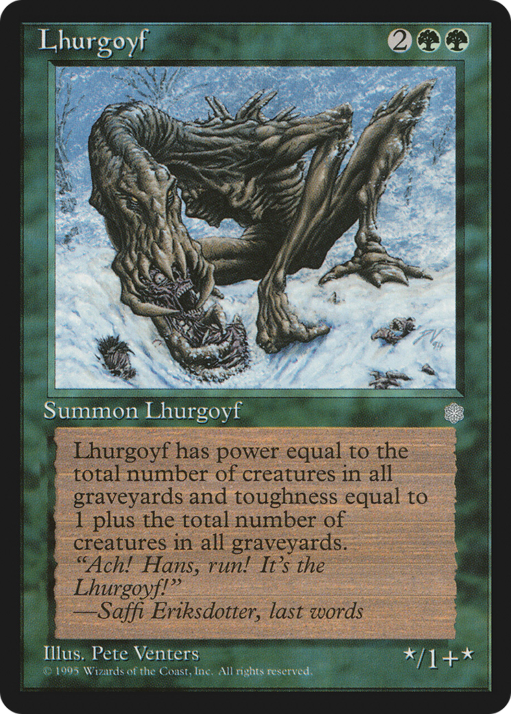 Lhurgoyf [Ice Age] - The Mythic Store | 24h Order Processing