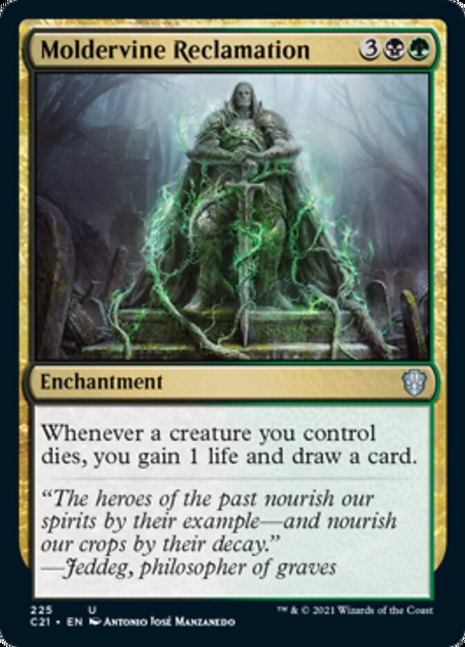 Moldervine Reclamation [Commander 2021] - The Mythic Store | 24h Order Processing