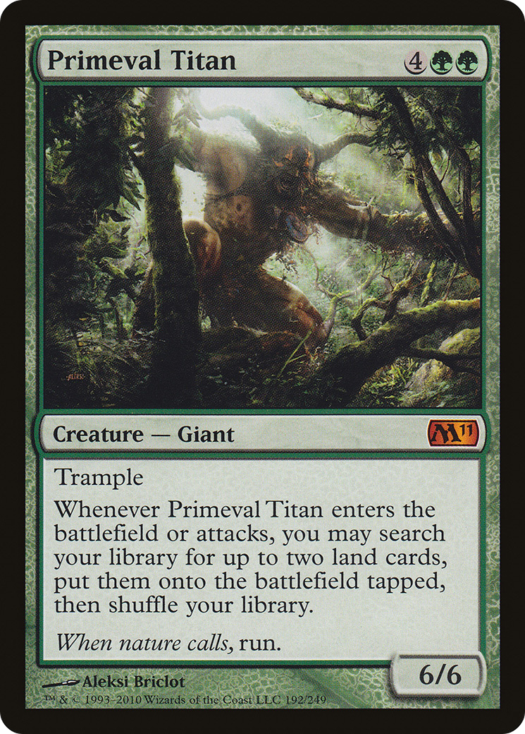 Primeval Titan [Magic 2011] - The Mythic Store | 24h Order Processing