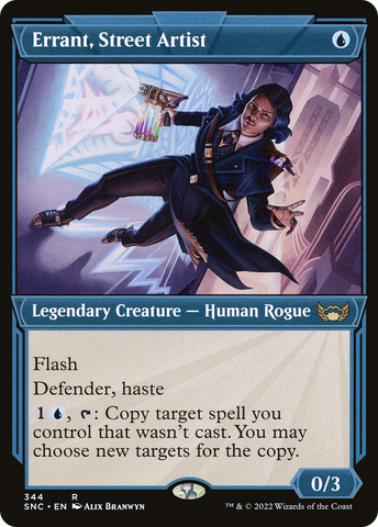 Errant, Street Artist (Showcase Art Deco) [Streets of New Capenna] - The Mythic Store | 24h Order Processing