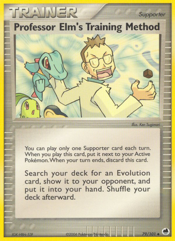 Professor Elm's Training Method (79/101) [EX: Dragon Frontiers] - The Mythic Store | 24h Order Processing