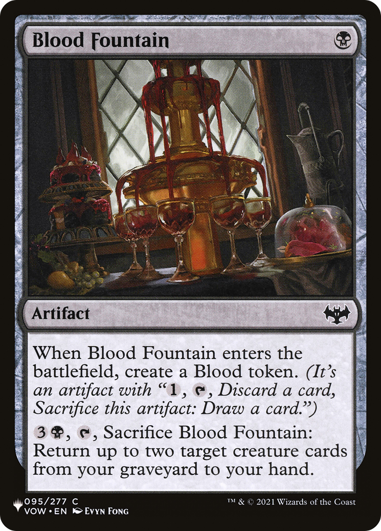 Blood Fountain [The List Reprints] - The Mythic Store | 24h Order Processing