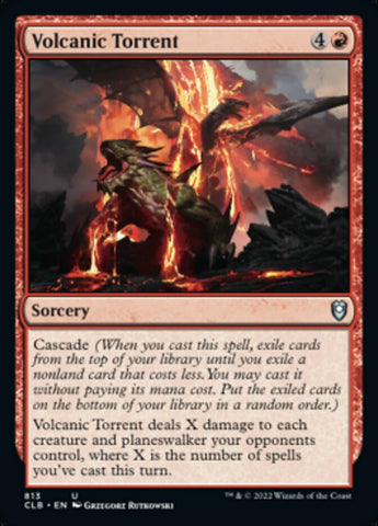 Volcanic Torrent [Commander Legends: Battle for Baldur's Gate] - The Mythic Store | 24h Order Processing