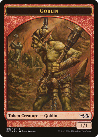 Goblin Token (Elves vs. Goblins) [Duel Decks Anthology Tokens] - The Mythic Store | 24h Order Processing