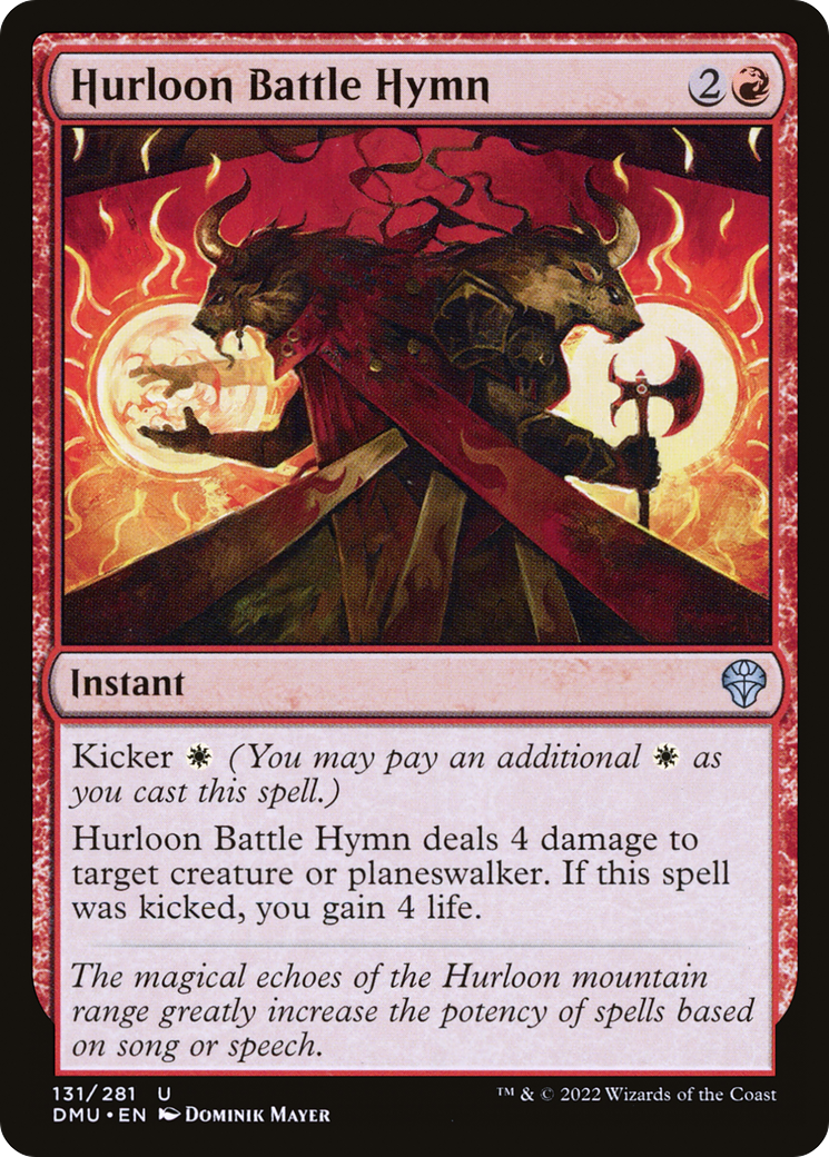 Hurloon Battle Hymn [Dominaria United] - The Mythic Store | 24h Order Processing