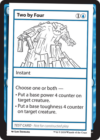 Two by Four [Mystery Booster 2 Playtest Cards] - The Mythic Store | 24h Order Processing