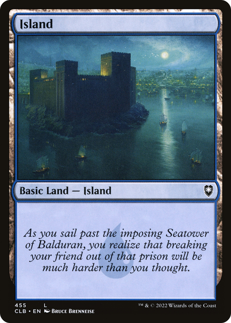 Island (455) [Commander Legends: Battle for Baldur's Gate] - The Mythic Store | 24h Order Processing
