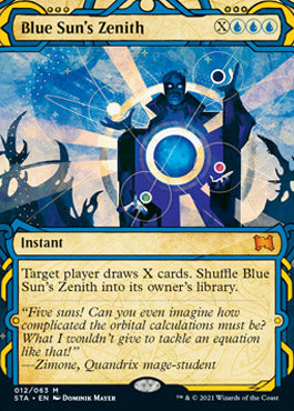 Blue Sun's Zenith (Foil Etched) [Strixhaven: Mystical Archive] - The Mythic Store | 24h Order Processing