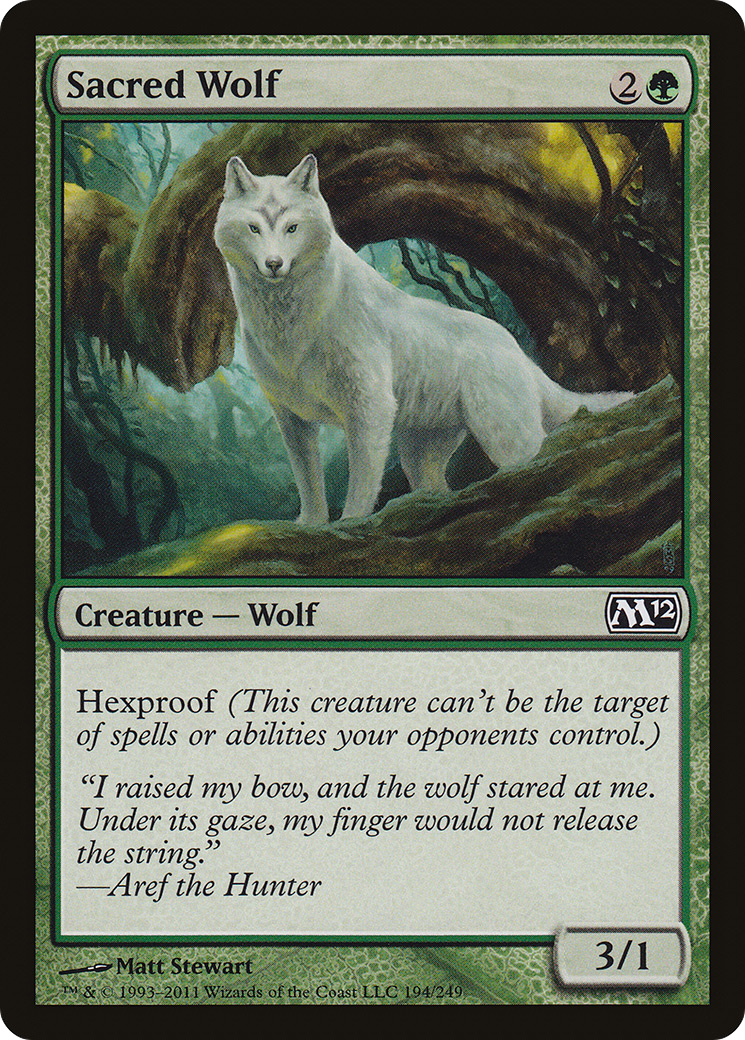 Sacred Wolf [Magic 2012] - The Mythic Store | 24h Order Processing