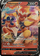 Infernape V (SWSH252) (Jumbo Card) [Sword & Shield: Black Star Promos] - The Mythic Store | 24h Order Processing