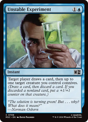 Unstable Experiment [Marvel Super Heroes Commander] - The Mythic Store | 24h Order Processing