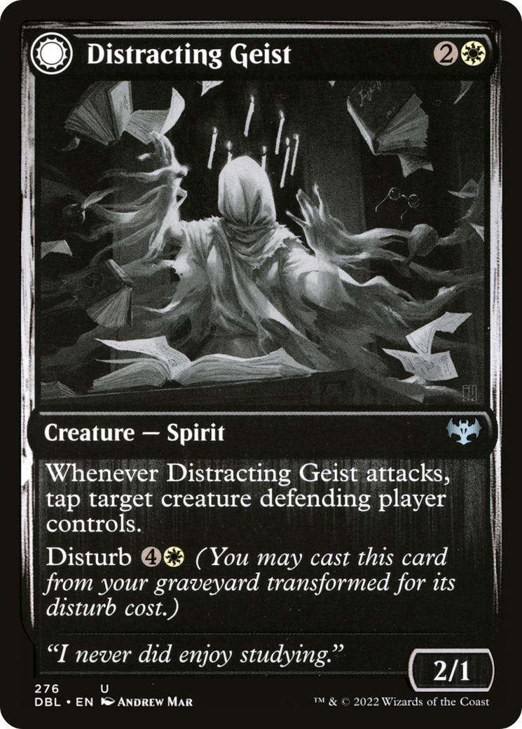 Distracting Geist // Clever Distraction [Innistrad: Double Feature] - The Mythic Store | 24h Order Processing