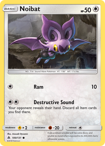 Noibat (100/131) [Sun & Moon: Forbidden Light] - The Mythic Store | 24h Order Processing