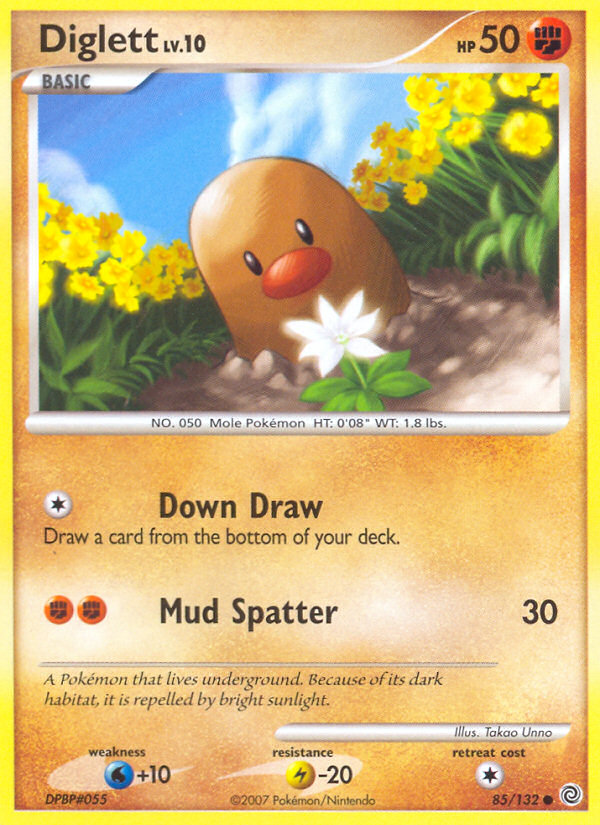 Diglett (85/132) [Diamond & Pearl: Secret Wonders] - The Mythic Store | 24h Order Processing