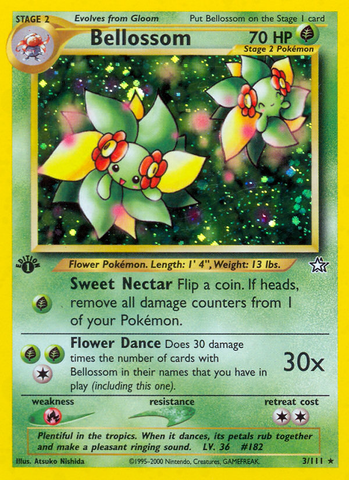 Bellossom (3/111) [Neo Genesis 1st Edition] - The Mythic Store | 24h Order Processing
