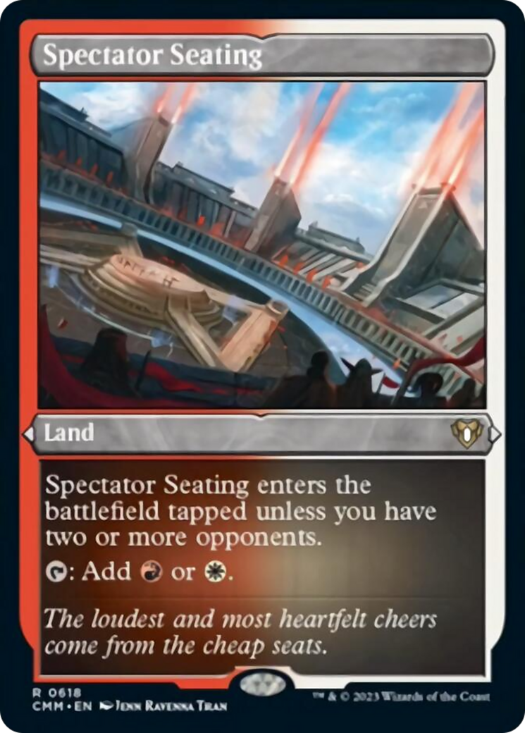 Spectator Seating (Foil Etched) [Commander Masters] - The Mythic Store | 24h Order Processing