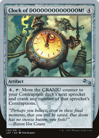 Clock of DOOOOOOOOOOOOM! [Unstable] - The Mythic Store | 24h Order Processing
