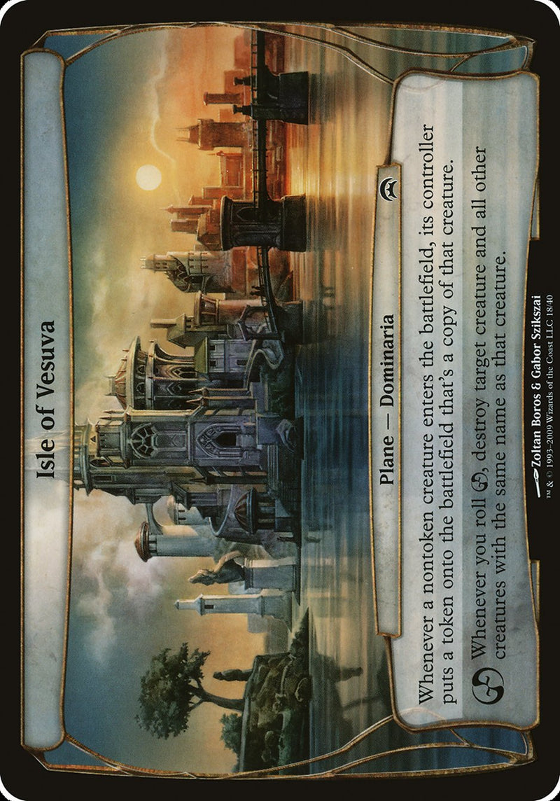Isle of Vesuva (Planes) [Planechase Planes] - The Mythic Store | 24h Order Processing