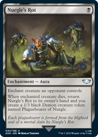 Nurgle's Rot (Surge Foil) [Warhammer 40,000] - The Mythic Store | 24h Order Processing