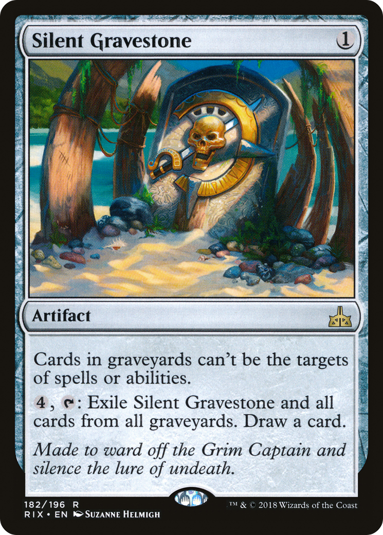 Silent Gravestone [Rivals of Ixalan] - The Mythic Store | 24h Order Processing