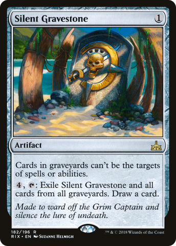 Silent Gravestone [Rivals of Ixalan] - The Mythic Store | 24h Order Processing