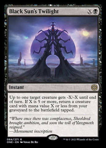 Black Sun's Twilight [Phyrexia: All Will Be One] - The Mythic Store | 24h Order Processing