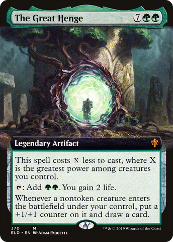 The Great Henge (Extended Art) [Throne of Eldraine] - The Mythic Store | 24h Order Processing