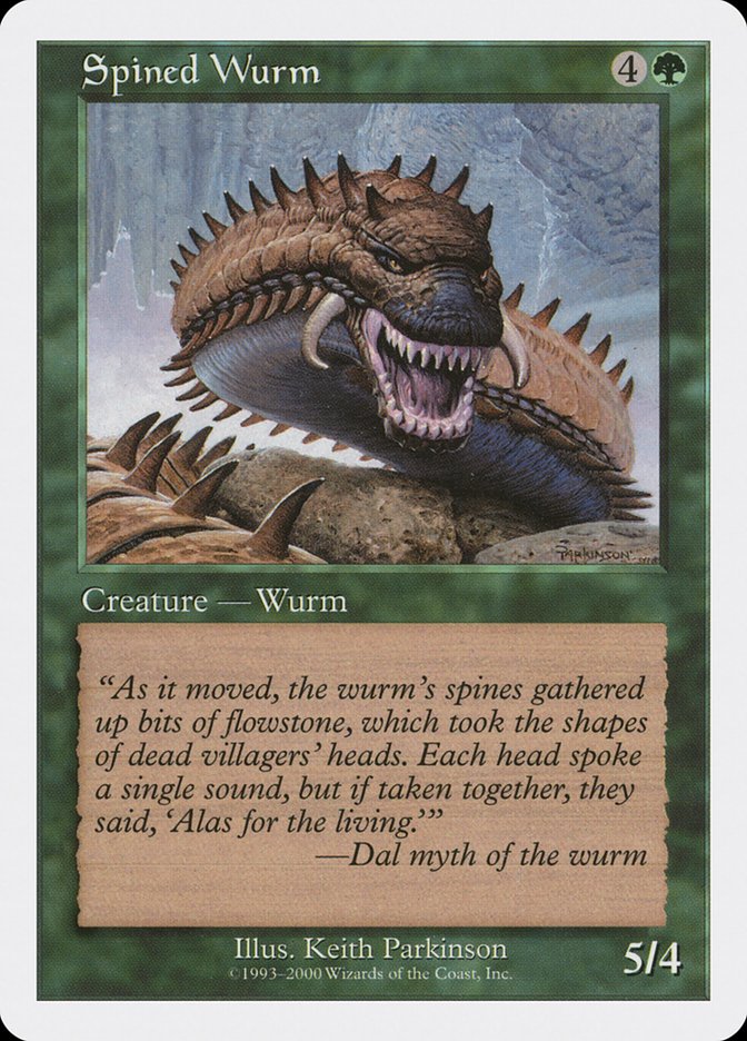 Spined Wurm [Media Promos] - The Mythic Store | 24h Order Processing