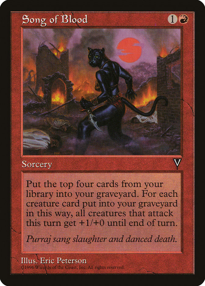 Song of Blood [Visions] - The Mythic Store | 24h Order Processing