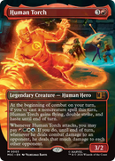 Human Torch (Borderless) [Marvel Super Heroes Commander] - The Mythic Store | 24h Order Processing