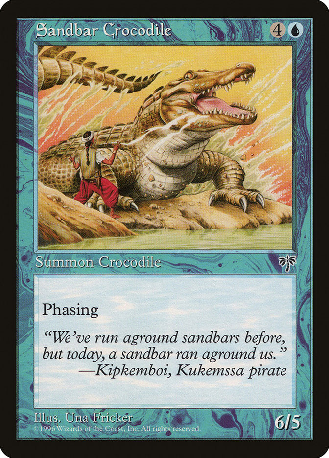 Sandbar Crocodile [Mirage] - The Mythic Store | 24h Order Processing
