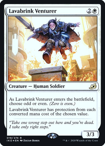 Lavabrink Venturer [Ikoria: Lair of Behemoths Prerelease Promos] - The Mythic Store | 24h Order Processing