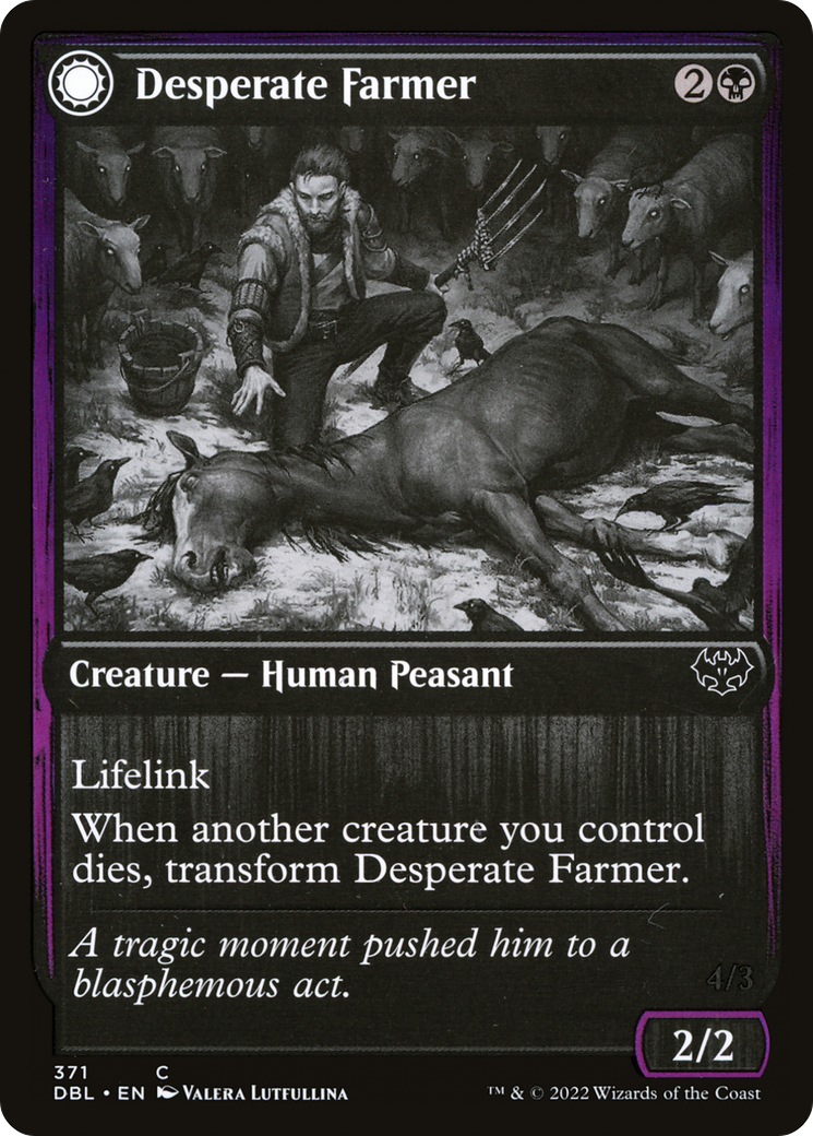 Desperate Farmer // Depraved Harvester [Innistrad: Double Feature] - The Mythic Store | 24h Order Processing