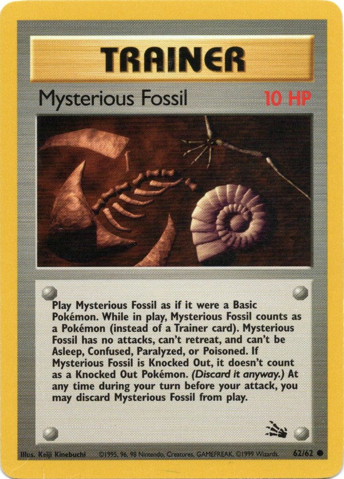 Mysterious Fossil (62/62) [Fossil Unlimited] - The Mythic Store | 24h Order Processing