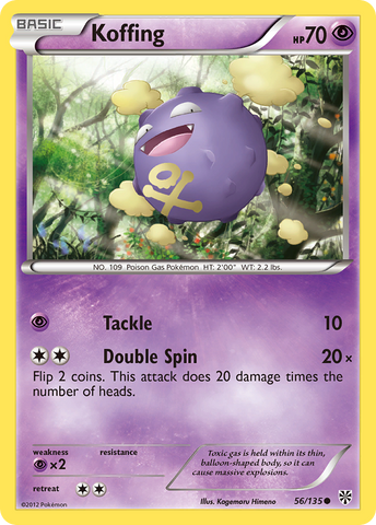 Koffing (56/135) [Black & White: Plasma Storm] - The Mythic Store | 24h Order Processing