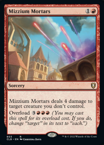 Mizzium Mortars [Commander Legends: Battle for Baldur's Gate] - The Mythic Store | 24h Order Processing