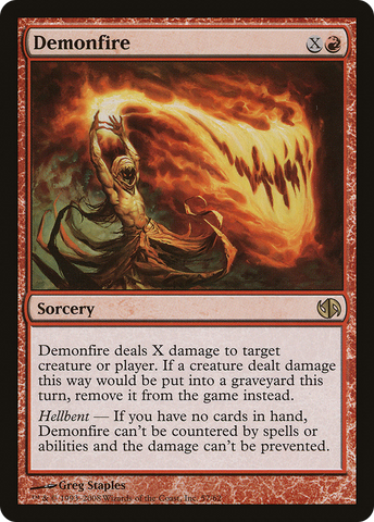Demonfire [Duel Decks: Jace vs. Chandra] - The Mythic Store | 24h Order Processing